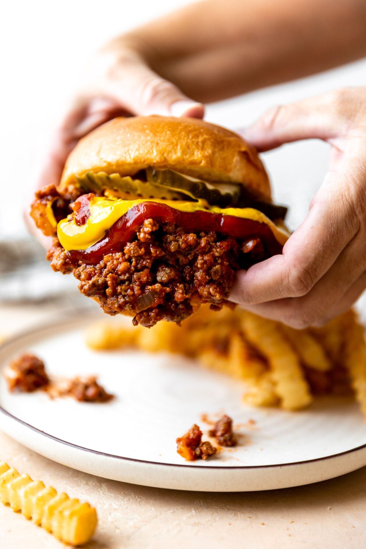 Cheeseburger Sloppy Joes KJ and Company