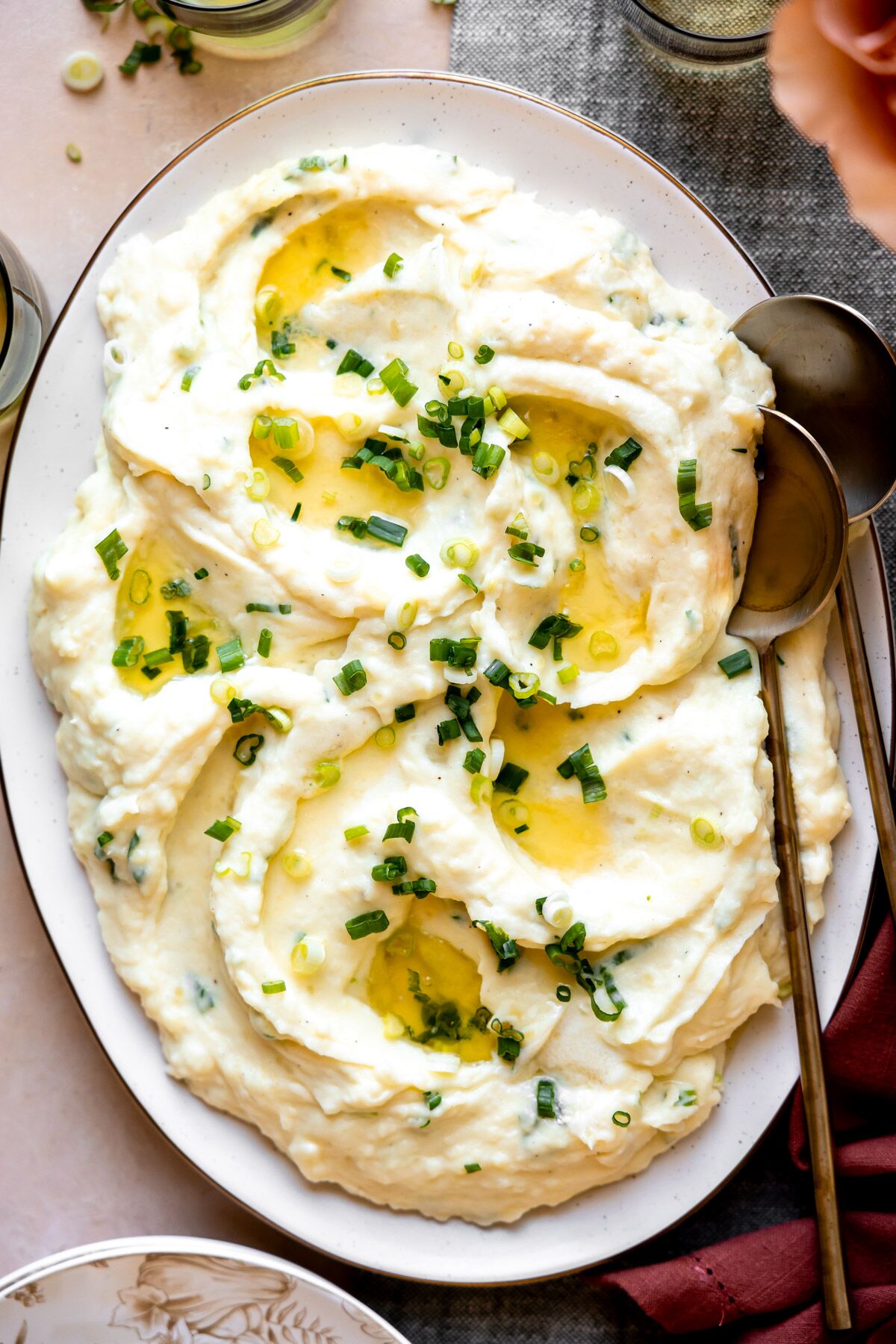 Sour Cream and Onion Mashed Potatoes