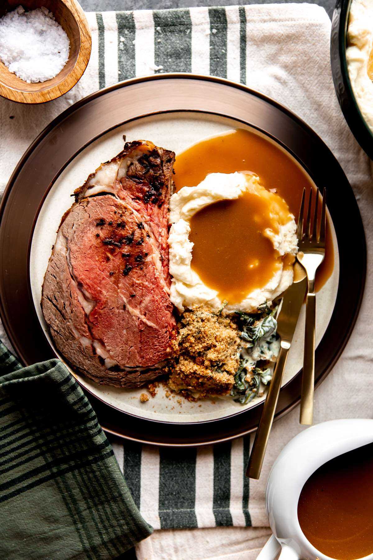 Garlic Herb Prime Rib - KJ and Company