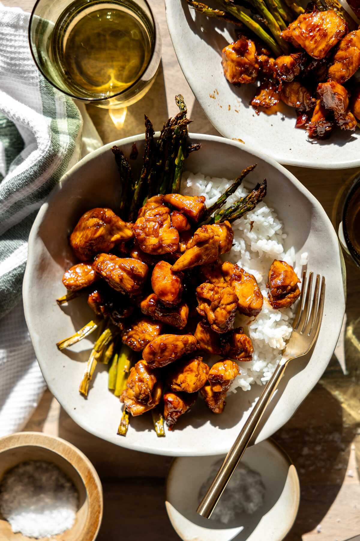 Honey Balsamic Chicken Bowls
